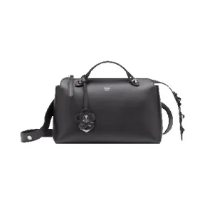 芬迪/Fendi 黑色MINI BY THE WAY软皮迷你波士顿手提包 8BL124 80M F0GXN