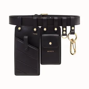 芬迪/Fendi 腰带_黑色皮带 8C0593 A5D YF0KUR