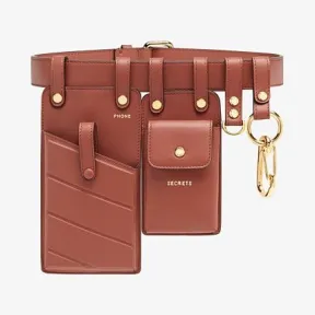 芬迪/Fendi 腰带_红色皮带 8C0593 A5D YF16GP