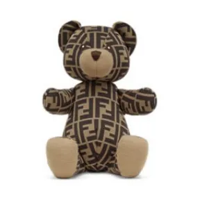 芬迪/Fendi FF徽标泰迪熊-针织FENDI标识泰迪熊-FENDI芬迪官网 BUS001A8RDF15B6-8055512990716