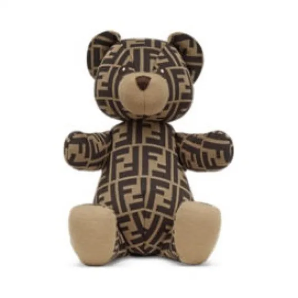 芬迪/Fendi FF徽标泰迪熊-针织FENDI标识泰迪熊-FENDI芬迪官网 BUS001A8RDF15B6-8055512990716
