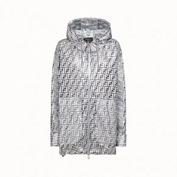 芬迪/Fendi Fendi Prints On尼龙雨衣 FAA470AB3LF0HH3