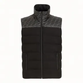 芬迪/Fendi 背心_黑色尼龙背心 FAA596 A53 NF0GME