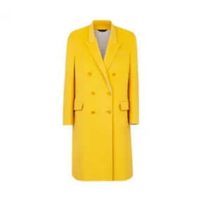 芬迪/Fendi 外套 - 黄色羊绒外套 FF0622A9C2F0599 