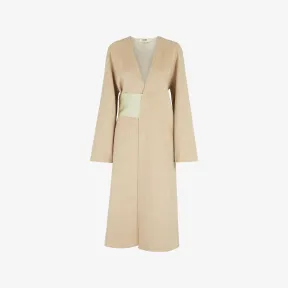 芬迪/Fendi 大衣-米色双面羊毛大衣-女士外套 FF8971ANQ0F1KX4 8056582957074