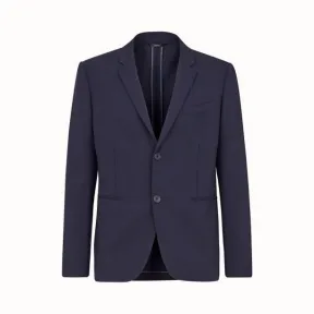 芬迪/Fendi 蓝色羊毛休闲西装 FJ0220AANYF0QG0