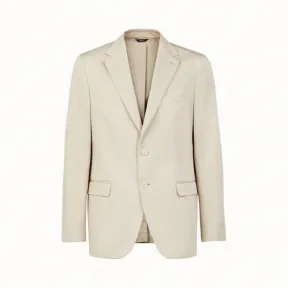 芬迪/Fendi 白色棉质休闲西装 FJ0234ABAUF0GQK