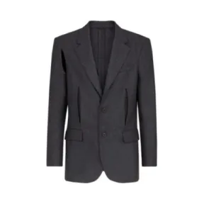 芬迪/Fendi 灰色羊毛休闲西装 FJ0632-AGYC-F0UU0