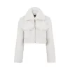 芬迪/Fendi 白色毛羊皮夹克-女士成衣-FENDI芬迪中国官网 FM5296AIR1F1FLE-8056867733188