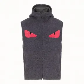 芬迪/Fendi 背心_灰色毛羊皮背心 FMH025 A6U ZF17CI