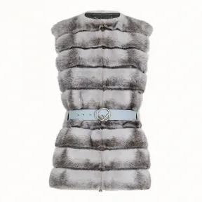 芬迪/Fendi 背心_灰色貂毛背心 FNH231 A3H ZF14PS