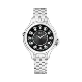 芬迪/Fendi 黑色金属腕表 FOR245 GGX F0QA1