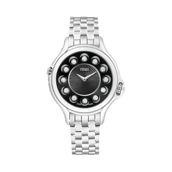 芬迪/Fendi 黑色金属腕表 FOR245 GGX F0QA1