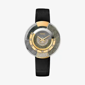 芬迪/Fendi POLICROMIA_38 mm - 镶钻和宝石腕表 FOR450 SZW F07S6