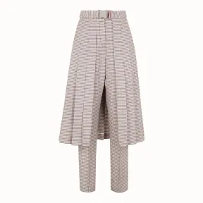芬迪/Fendi 长裤_小格子布料长裤 FR6160 A5G WF14PH