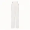 芬迪/Fendi 长裤_白色针织长裤 FR6166 A5H JF0ZNM