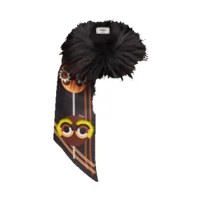 芬迪/Fendi 黑色女士COLLETTO衣领 FXP400 8MR F0QA1