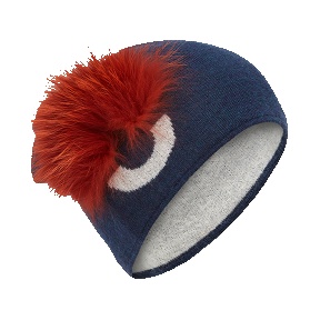 芬迪/Fendi 蓝色女士Hat羊驼毛和马海混纺帽子 FXQ538 8MT F02W5