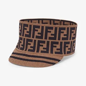 芬迪/Fendi FF BAND_拼色针织发带 FXQ628 A5N VF0QE1