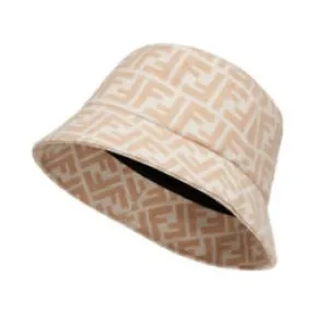 芬迪/Fendi 白色桑蚕丝和羊毛帽-FENDI芬迪中国官网 FXQ813AALRF0QU5-8056867520252