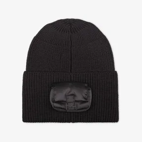 芬迪/Fendi 针织帽-黑色羊毛帽-女士帽子和手套 FXQ938ANB1F0QA1 8056582359021