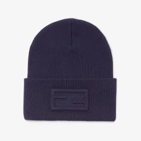 芬迪/Fendi 针织帽-蓝色针织帽-男士帽子和手套 FXQ957ANCEF0QA2 8056582578361