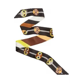 芬迪/Fendi 黑色 WONDERS女士丝巾 FXT011 8MW F0QA1