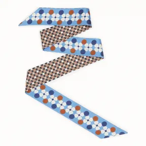 芬迪/Fendi 绑带_米黄色丝巾 FXT011 A6N YF0QB9