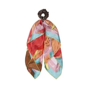 芬迪/Fendi 围巾发带 桑蚕丝 拼色 FXT359AJWGF0AGB 8054321337033