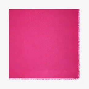 芬迪/Fendi FF披肩_羊毛和紫红色真丝 FXT924 9EA F0GBD