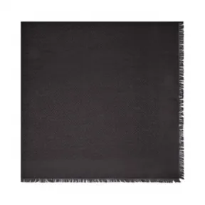 芬迪/Fendi FF披肩_黑色真丝和提花羊毛 FXT924 9EA F0QA1