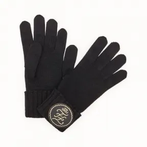 芬迪/Fendi 黑色羊绒手套 FXY010A9CFF0QA1