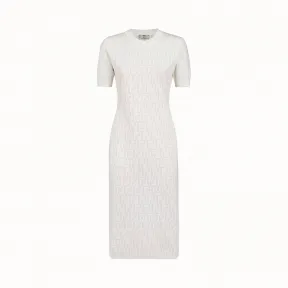 芬迪/Fendi 女士 白色棉质洋装 FZD772A8KKF0ZNM