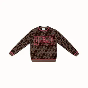 芬迪/Fendi 毛衣_ Roma Amor粘胶纤维毛衣 JFG048 A8L 6F0EV6