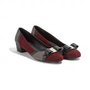 菲拉格慕/Salvatore Ferragamo Varina拼片芭蕾舞鞋 01Q426_720731