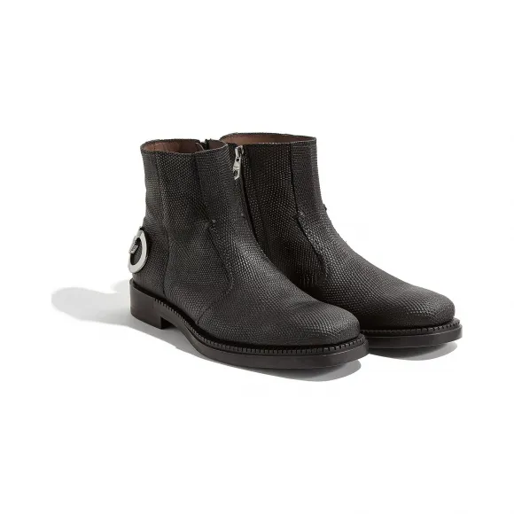 菲拉格慕/Salvatore Ferragamo Gancini踝靴 02B887_718378