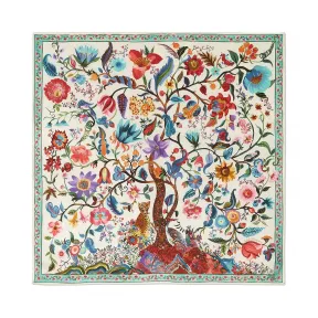 菲拉格慕/Salvatore Ferragamo 生命之树印花方巾 317485_697991