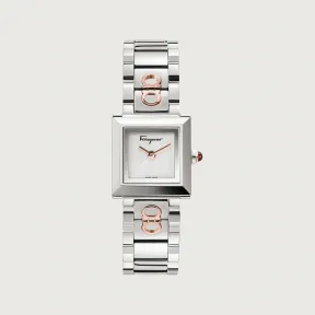 菲拉格慕/Salvatore Ferragamo Ferragamo Square 腕表 - 珠宝和腕表 611211-743947