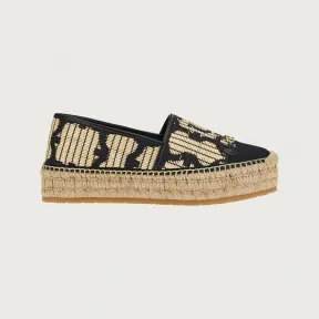 菲拉格慕/Salvatore Ferragamo Gancini Galore 麻底鞋 - 鞋履 01B246-751082