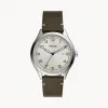 化石/Fossil Wylie Three-Hand Gray Leather Watch BQ2488