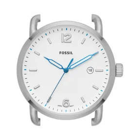 化石/Fossil The CoMMuter 三指针日期显示不锈钢表壳腕表 C221048