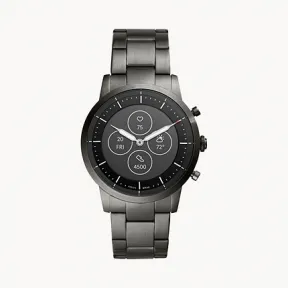 化石/Fossil Hybrid Smartwatch HR Collider Smoke Stainless Steel FTW7009