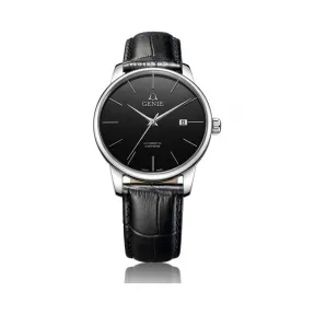 爵尼/Genie 塞柏尔系列 316L精钢 40mm 自动机械机芯 男表 GNQ-T1823M-LAB