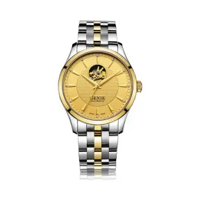 爵尼/Genie 传奇镂空限量版系列 316L精钢 41mm 自动机械机芯 男表 GNQ-T1831M-18KD