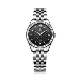 爵尼/Genie 豪仕系列 316L精钢 33mm 自动机械机芯 男表 GNQ-T1837L-AB