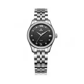 爵尼/Genie 豪仕系列 316L精钢 33mm 自动机械机芯 男表 GNQ-T1837L-ADB