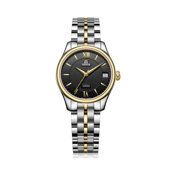 爵尼/Genie 豪仕系列 316L精钢 33mm 自动机械机芯 男表 GNQ-T1837L-AGB