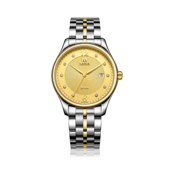 爵尼/Genie 豪仕系列 316L精钢 40mm 石英机芯 男表 GNQ-T1837M-QDG