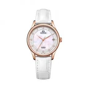 爵尼/Genie 女神(镂空)系列 316L精钢 33mm 自动机械机芯 女表 GNQ-T1846L-ARW