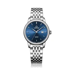 爵尼/Genie 睿丽雅系列 316L精钢 30mm 自动机械机芯 女表 GNQ-T1852L-AL